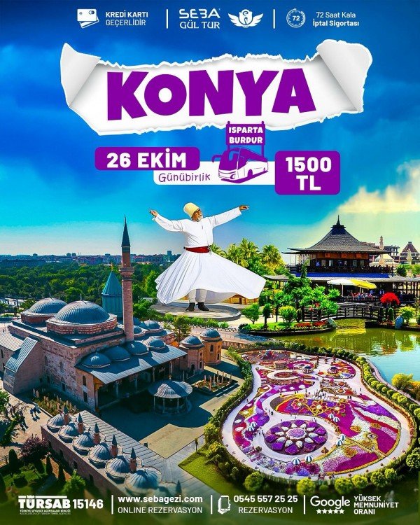 🕌 ÖZEL KONYA TURU 🕌