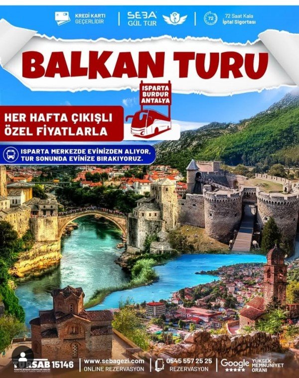 🇷🇸 BALKAN TURU 🇧🇬 ✨ Her hafta çıkışlı özel fiyatlarla!